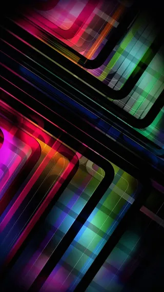 彩色渐变质感H5背景元素高清