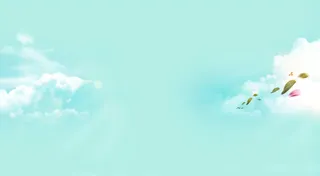 天猫店铺小清新承接页免抠