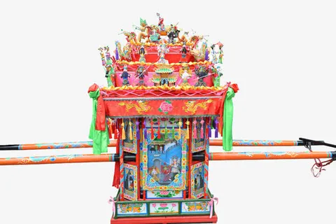 黄龙溪古镇花轿免抠