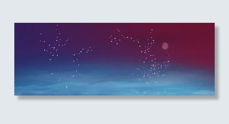 梦幻星空背景高清