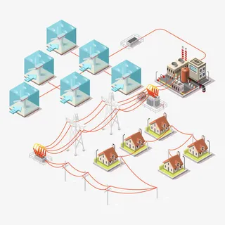 矢量发电站免抠