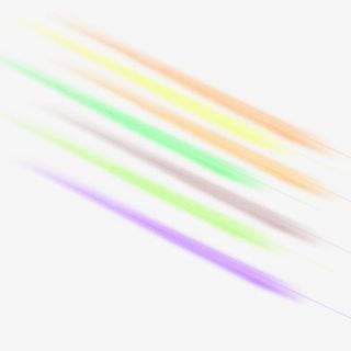 七彩梦幻特效透明png免抠