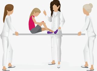 矢量医务人员免抠