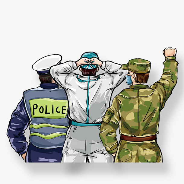 病毒   防疫  抗疫  测量体温免抠