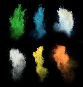 烟雾状油漆免抠