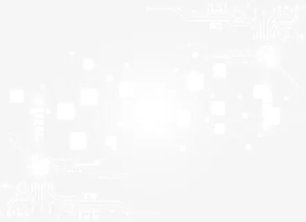 白色清新光芒电路免抠