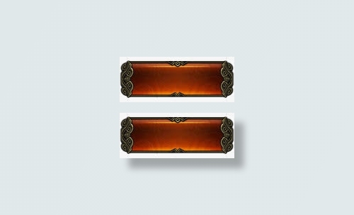 创意合成游戏网站边框质感花纹免抠