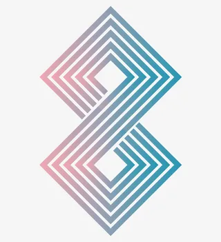 正方形几何元素装饰免抠