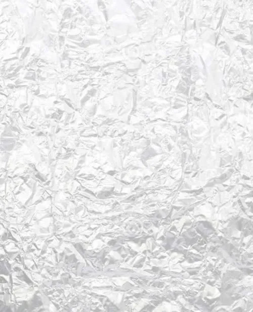 褶皱银箔免抠