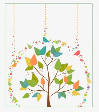 装饰树蔓素材免抠