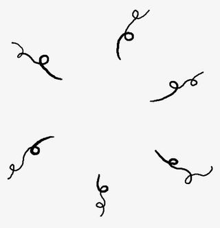 卡通线条素材几何形状素材 卡通免抠