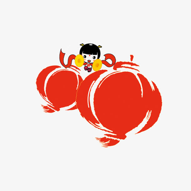 腊八节灯笼免抠