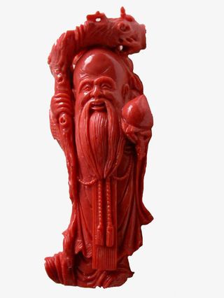 红珊瑚摆件工艺品免抠