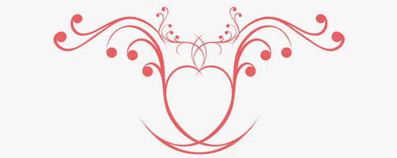 情人节欧式精美花边免抠