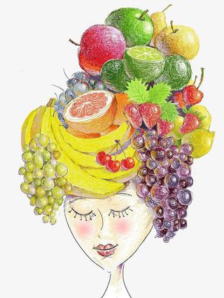 创意水果人免抠