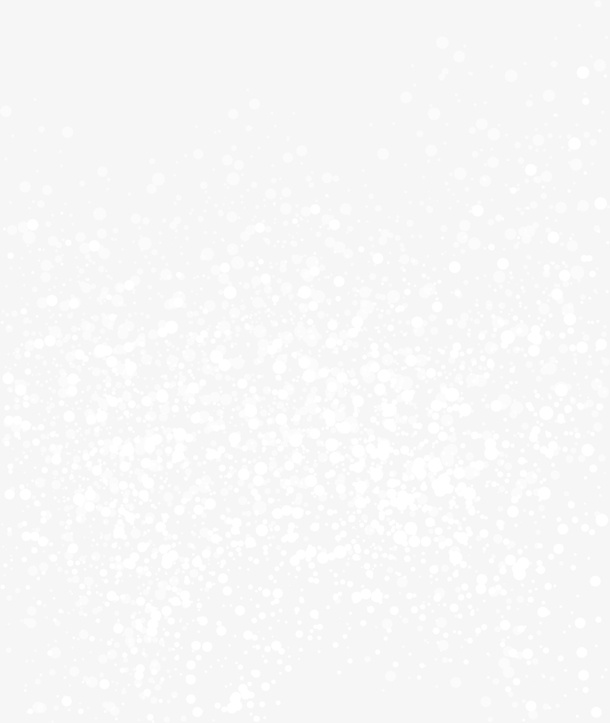 小清新白色雪子免抠