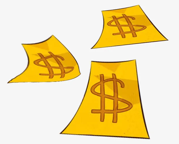 美金钞票免抠