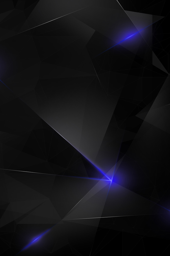 黑色科技感发光几何图形背景高清