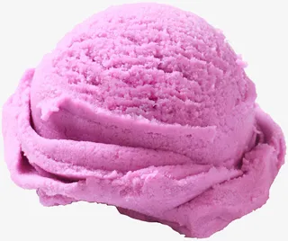 一颗香芋冰激凌球免抠