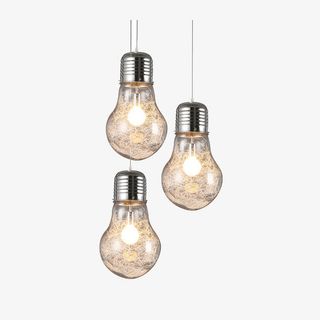 玻璃大灯泡吊灯免抠