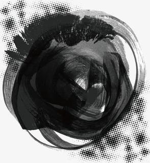 黑色笔刷底纹免抠