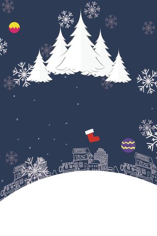 圣诞节促销宣传海报高清