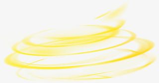 黄色卡通龙卷风创意旋转免抠