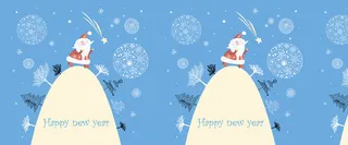 圣诞主题简约背景图高清