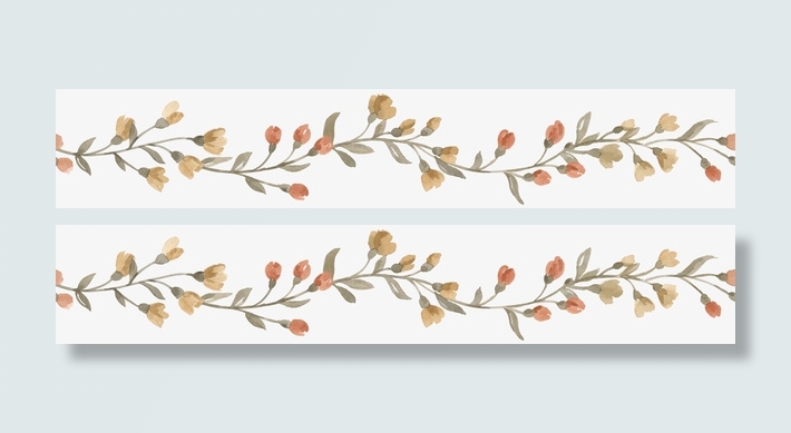 文艺清新花草海报设计装饰免抠