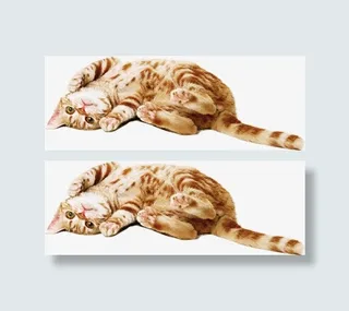 猫咪主题欧式地产广告素材免抠