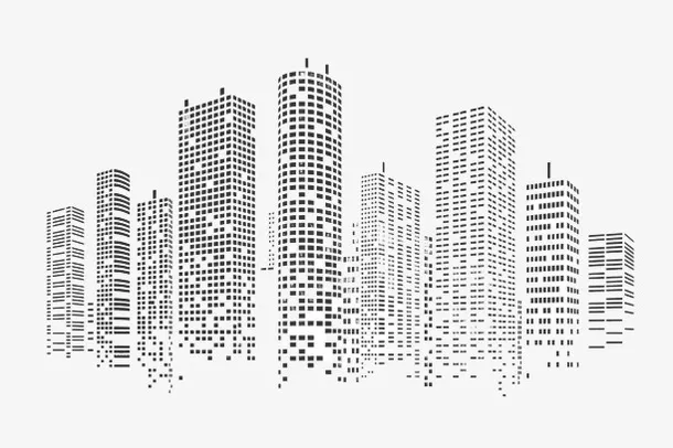 建筑，大厦，楼房，写字楼免抠