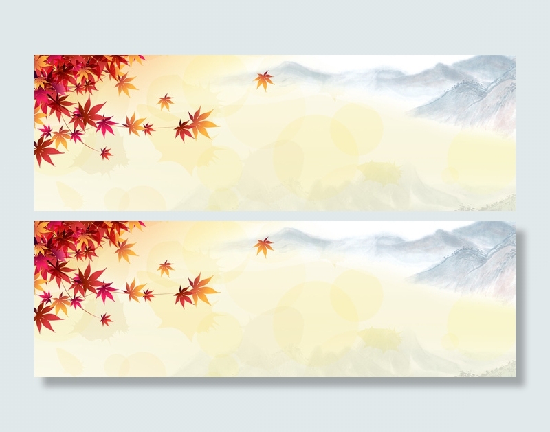 中国风banner背景高清