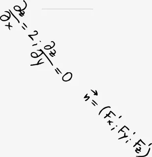 手绘初中数学公式免抠