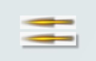 模糊金色向左箭头中秋国庆免抠