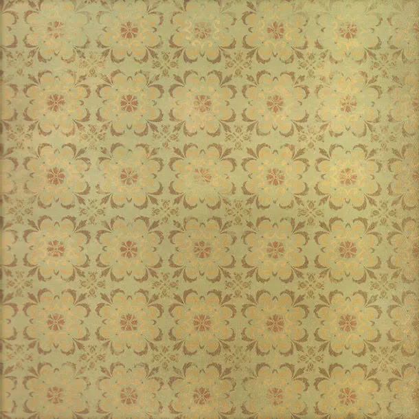 传统花纹壁纸免抠