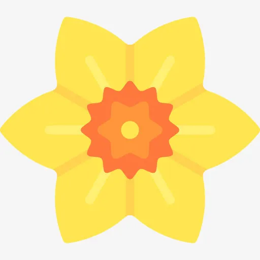 水仙花图标免抠