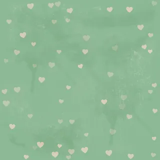 绿色心形底纹礼品包装背景设计高清