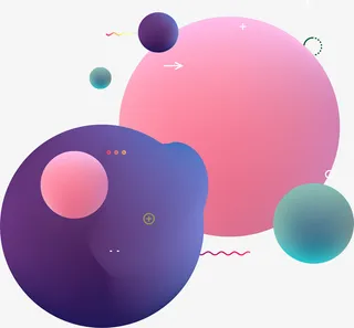 几何形状孟菲斯风格免抠