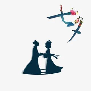 牛郎织女鹊桥相会免抠