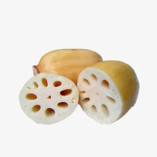 切开的莲藕免抠