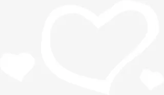 白色爱心装饰背景
