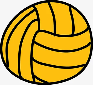 卡通排球免抠