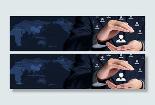 手围小人海报banner高清