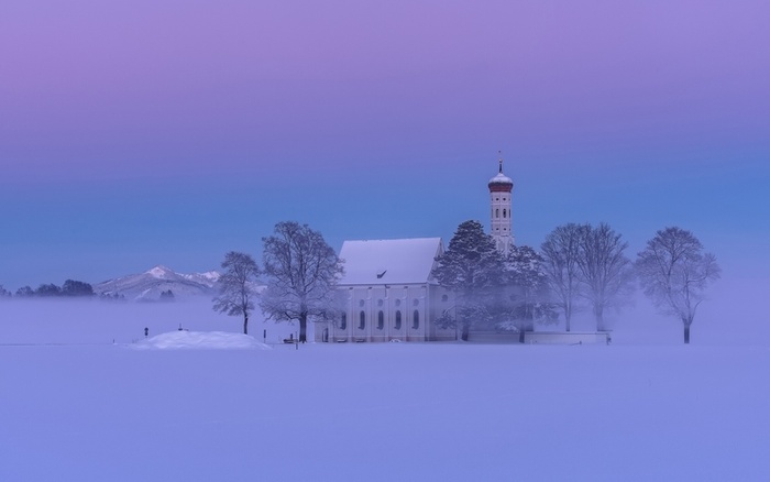 冬天雪景照片高清