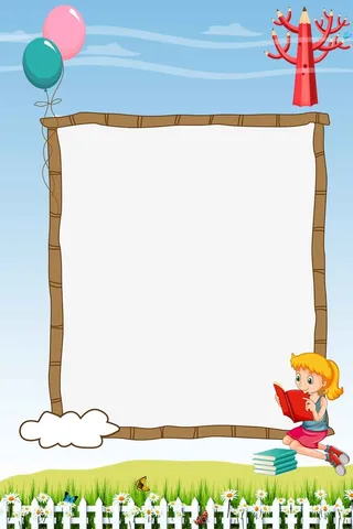 学习培训彩色卡通学校招生宣传背景高清