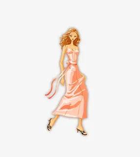 38妇女节女王大人手绘图免抠