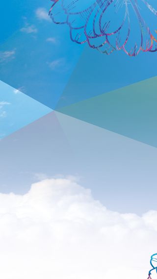 蓝天H5背景高清