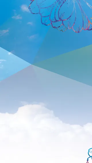 蓝天H5背景高清