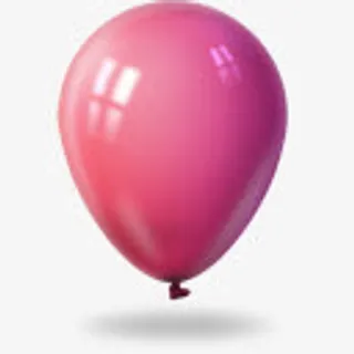 气球品红色的Balloon-icons免抠
