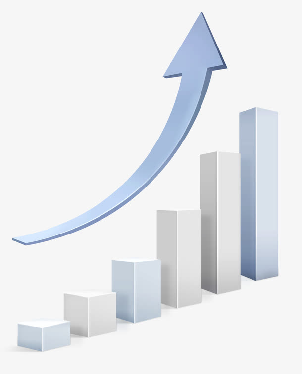 柱状图免抠图标元素